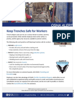 Keep Trenches Safe For Workers