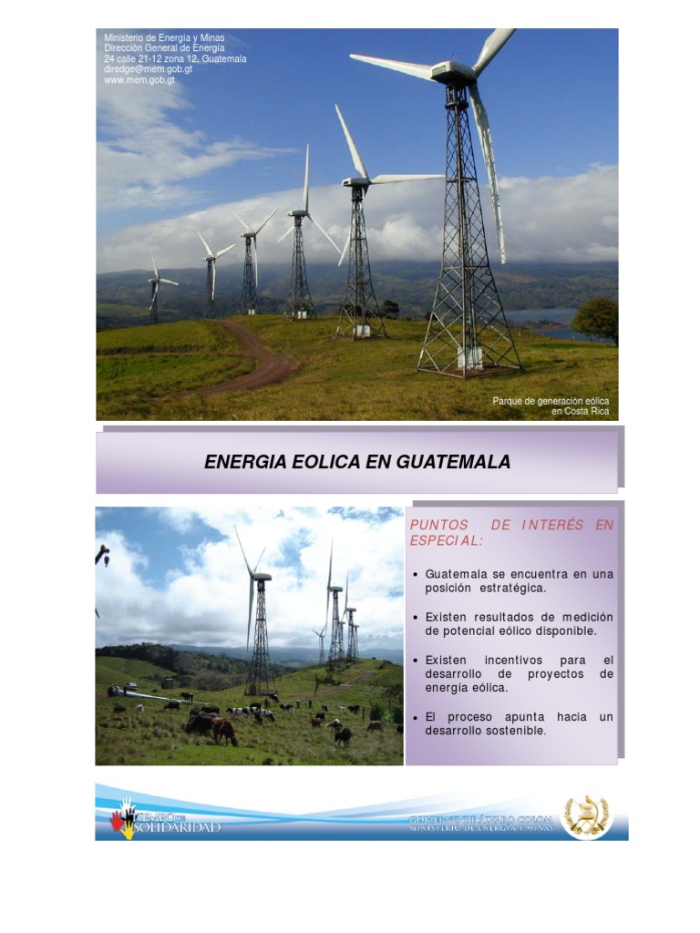 Energa Elica en Guatemala | PDF