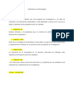 Calificando Una Monografía PDF