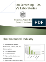 Mergers & Acquisitions Group 2, Section A