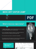 Mercury Vapor Lamp PDF