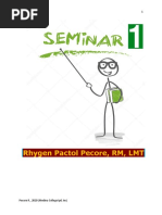 Seminar 1 Module