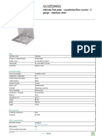 GU3252WSS: Product Data Sheet