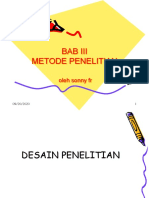 2112 - Bab III Metode Penelitian