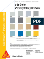 Aditivos Color Sikafloor Epoxicolor Urecolor