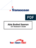 Able Bodied Seaman: OJT Assessor's Guide