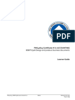 FNS40615 - BSBITU306 - Learner Guide V2.0 PDF