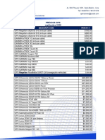 Precios - GPS PDF