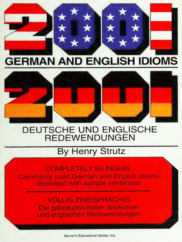 Strutz Henry 2001 German and English Idioms 2001 Deutsche Un PDF | PDF