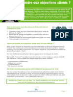Guide PDF Traitement Des Objections