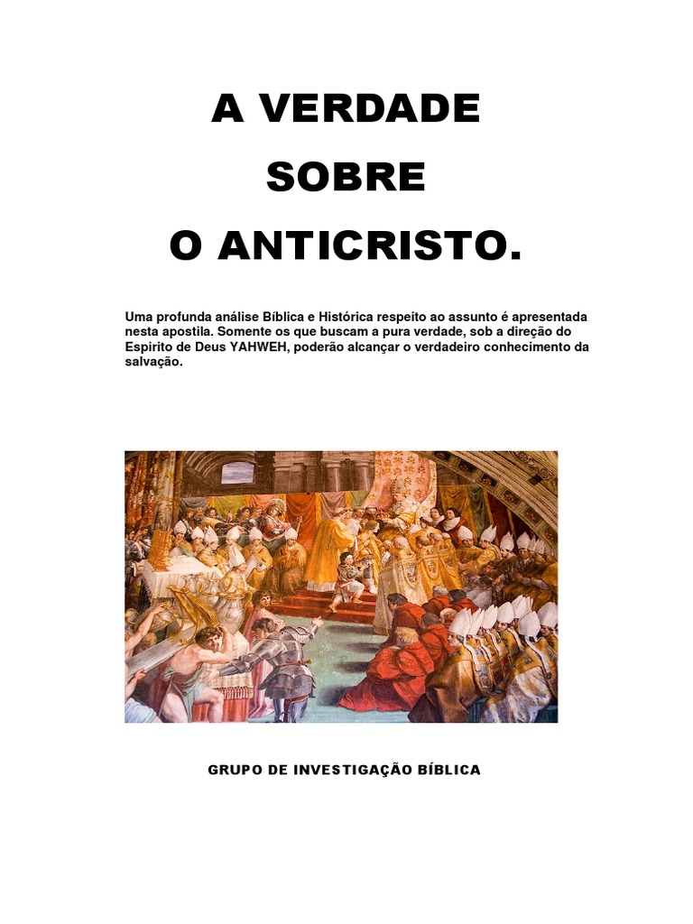 Compreendendo o Anticristo na Bíblia | PDF | Anticristo | Martinho Lutero