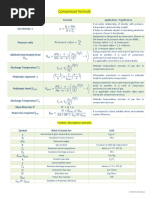 Basic Compressor Design Calculations | PDF | Volume | Gases