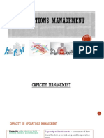 Capacity Management Learning Curves