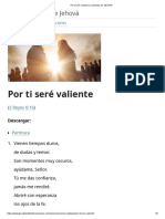 Por Ti Seré Valiente - Canciones de PDF