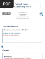 PPT3 - Network Layer IP Addressing-I