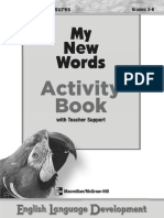 Treasures New Word Activity PDF