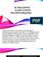 The Philippine Qualifications Framework (PQF) HART