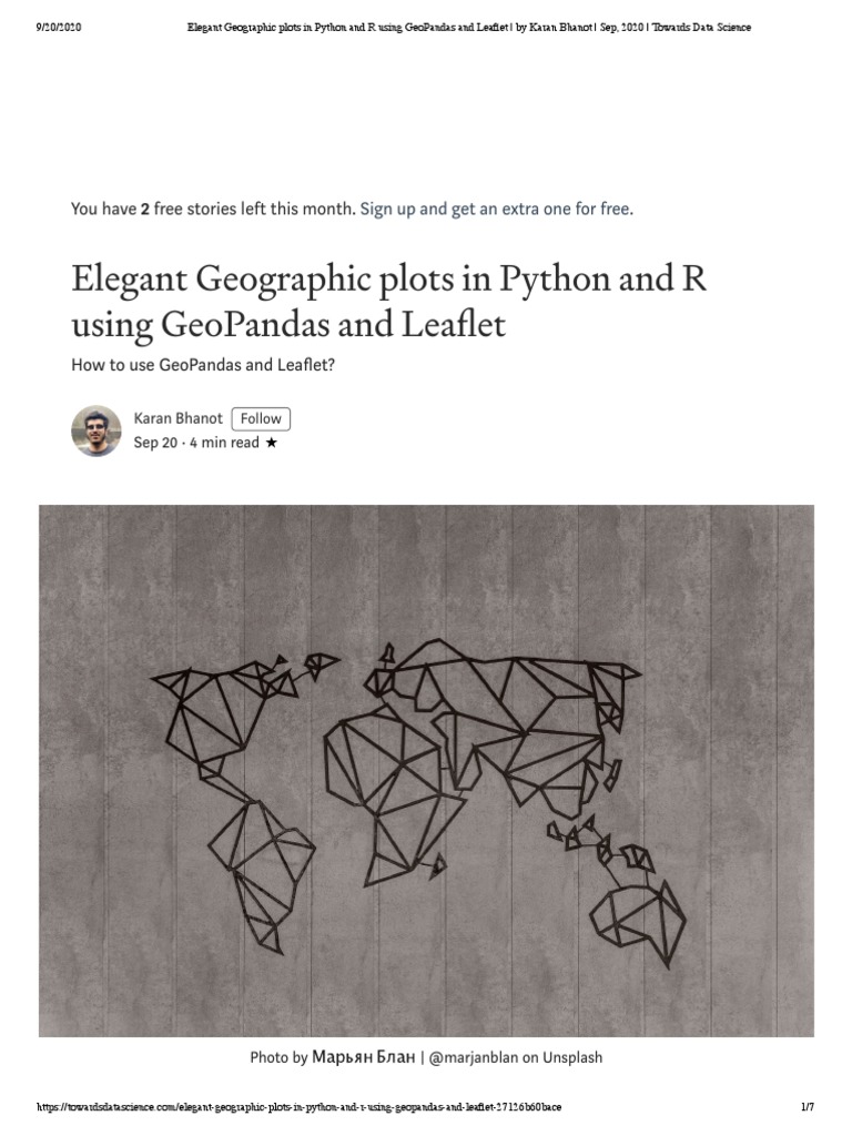 Elegant Geographic Plots in Python and R Using GeoPandas and Leaflet ...