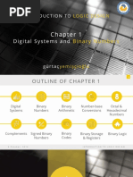 Chapter-1 - Digital Systems and Binary Numbers PDF