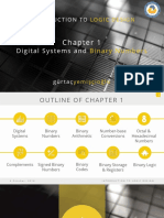 Chapter-1 - Digital Systems and Binary Numbers PDF
