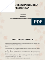 METODOLOGI PENELITIAN PENDIDIKAN-T4