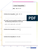 Linear Inequalities 002