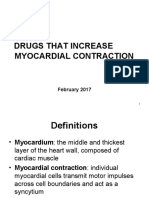 Drugs That Increase Myocardial Contraction: February 2017