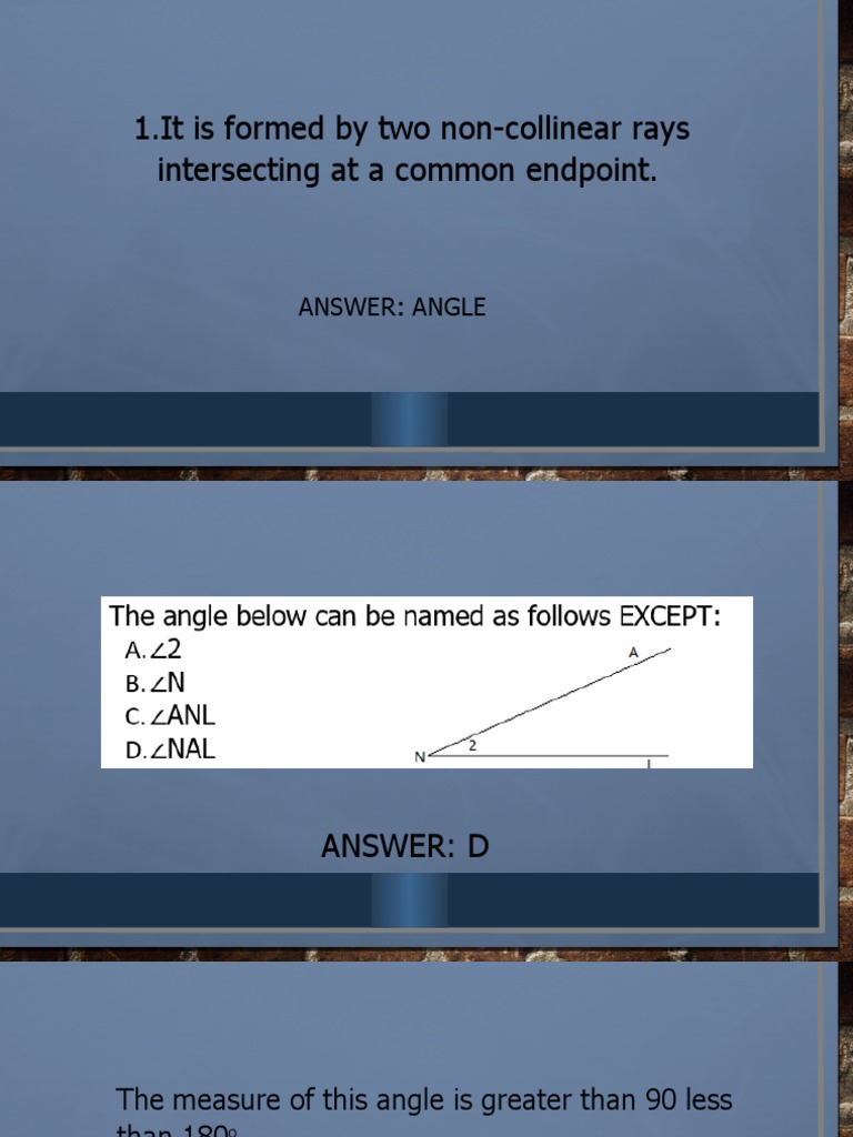 Geometry Basics for Students | PDF | Home & Garden | Science & Mathematics