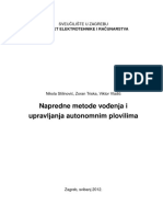 Napredne Metode Vođenja I Upravljanja Autonomnim Plovilima PDF