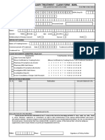 Domiciliary Treatment - Claim Form - Borl: Details of Primary Insured