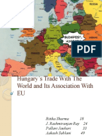 Group 5 Hungary's Trade With The World and It's Asociation With EU