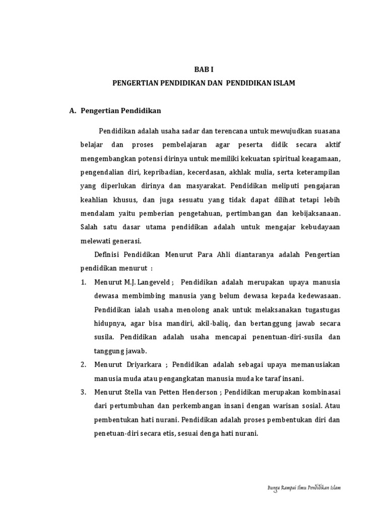 Buku Ilmu Pendidikan Islam Pdf