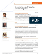 Combined Approach To Surface Water Management