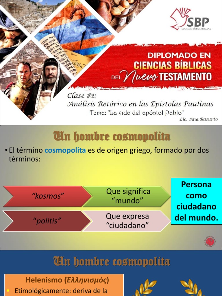 Clase #2 La Vida Del Apóstol Pablo PDF | PDF | Libros de la biblia ...