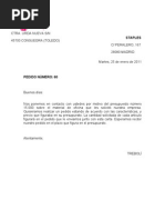 Pedido Material De Oficina Pdf