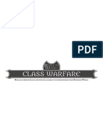 Dungeon World - Class Warfare (FR) PDF