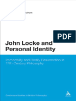 162969567 John Locke and Personal Identity Immortality and Bodily Resurrection in 17th Century Philosophy