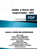 Saldo Favor Exportador Igv 2014 Keyword Principal