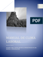 Manual de Clima Laboral