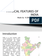 Physical Features of India: Made by N.Srinivasarao