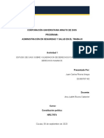 ESTUDIO DE CASO SOBRE VULNERACION DE DERECHOS FUNDAMENTALES Y DERECHOS HUMANOS