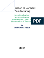 Introduction To Garment Manufacturing: by Syed Azharul Haque