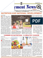 Nutrition and National Development: Career in Nutrition - A Healthy Choice