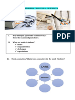 Medical Studies in The Republic of Moldova: Duties Responsibilities Challenges Expectations