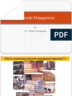 Materials and Waste Management