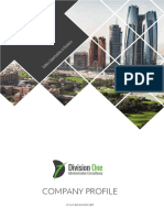 Consulting Company Profile Sample in PDF