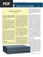 hi-fiworld Review of C 325BEE