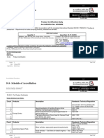 10.6 Schedule of Accreditation: Product Certification Body Accreditation No. APC0002