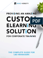 Inno Versity Providing An Amazing Custom Elearning Solution For Corporate Training PDF