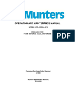 Operating and Maintenance Manual: MODEL: HCD-4500-EA-SFS